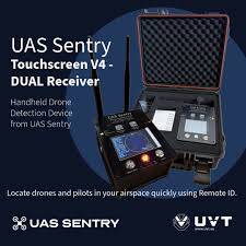 UAS Sentry Touch Screen V4 Remote ID detection receiver